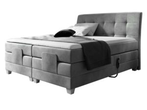 miniaturka Łóżko elektryczne regulowane pikowane Santa