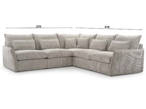 miniaturka Kanapa Nowoczesna Sprężyny Faliste Zenzo