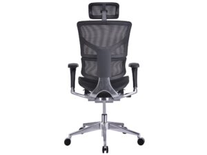 miniaturka Ergonomiczny fotel obrotowy ERGOFLY Sail Alum T-01 Black