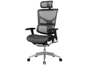 miniaturka Fotel ergonomiczny biurowy ERGOFLY Sail Alum T-07 Grey