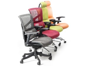 miniaturka Fotel ergonomiczny obrotowy ERGOFLY Sail T-02 Red