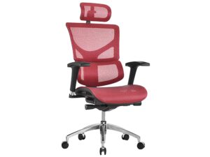 miniaturka Fotel ergonomiczny obrotowy ERGOFLY Sail T-02 Red