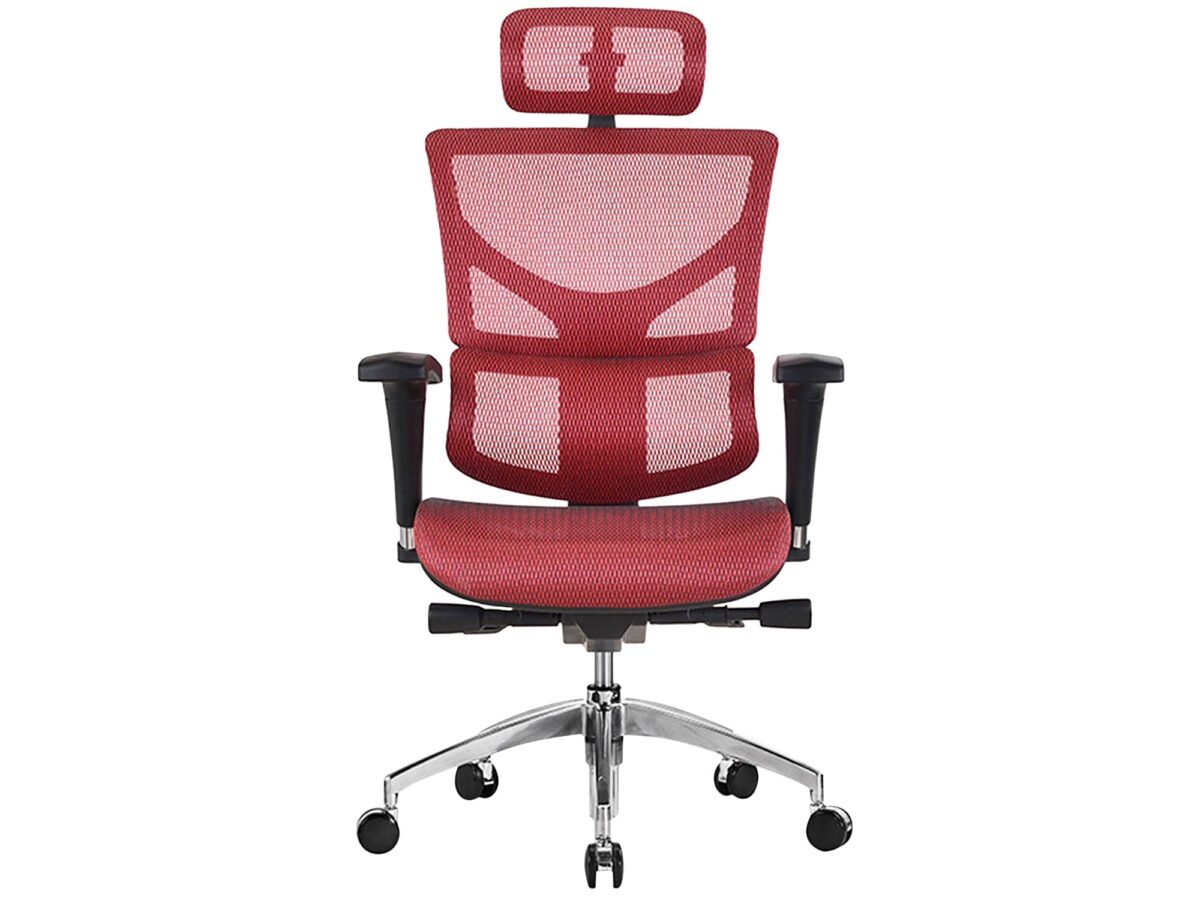 Fotel ergonomiczny obrotowy ERGOFLY Sail T-02 Red