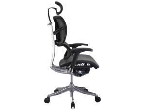 miniaturka Biurkowy fotel ergonomiczny ERGOFLY Fly T-01 Black