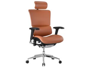 miniaturka Fotel biurowy ergonomiczny ERGOFLY Sail Alum L-06 Brown