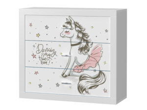 miniaturka Komoda Leo dziecięca z motywem bajkowym