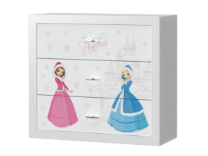 miniaturka Komoda Leo dziecięca z motywem bajkowym