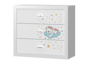 miniaturka Komoda Leo dziecięca z motywem bajkowym