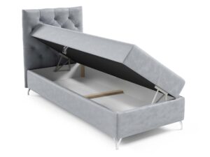 miniaturka Łóżko z pojemnikiem tapicerowane Julia