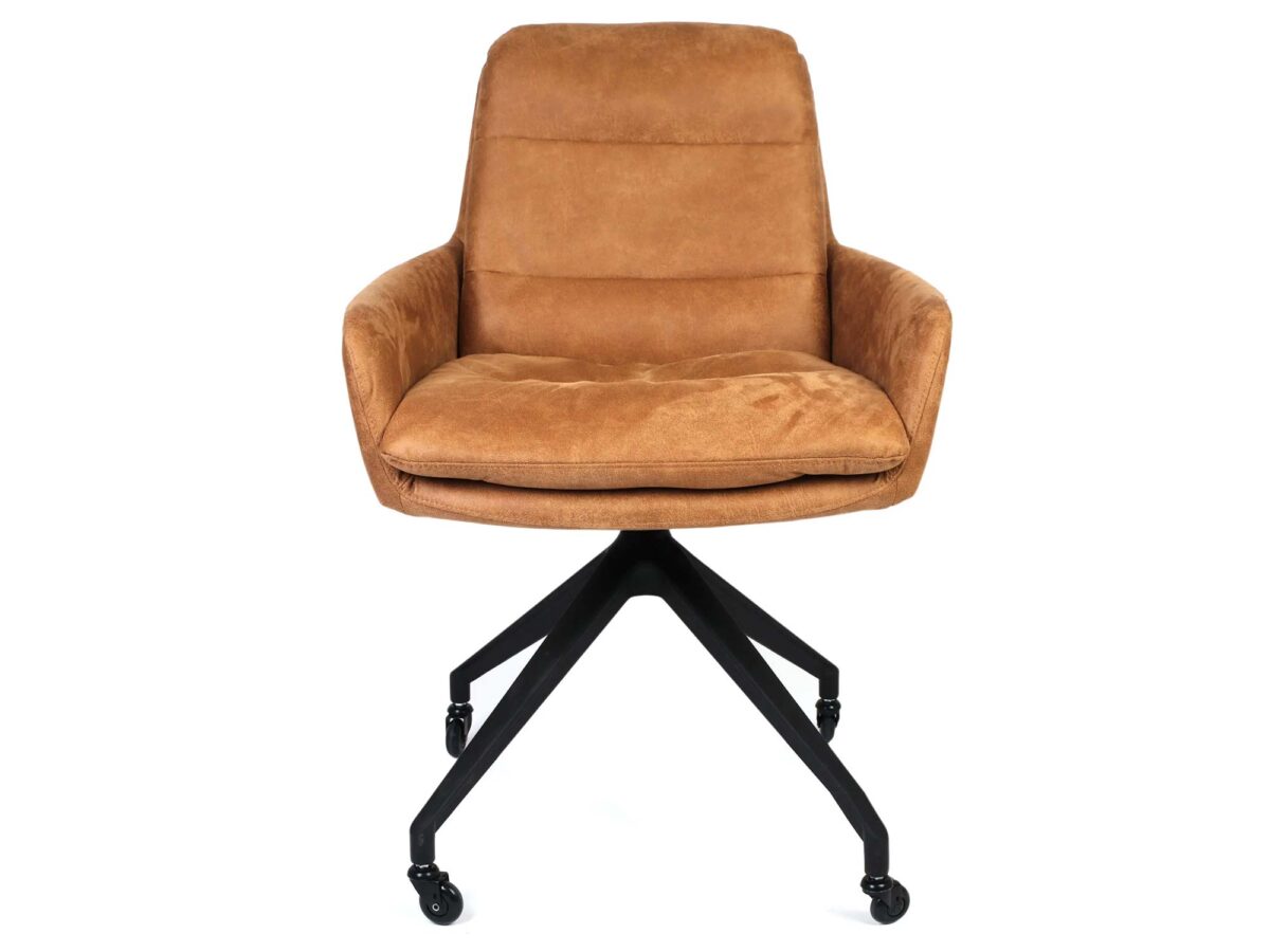 Tapicerowany fotel nowoczesny obrotowy Balea 2