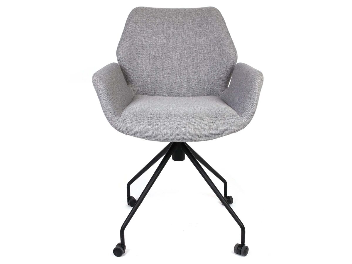 Stylowy fotel loftowy z kółkami Holika ARMCHAIR