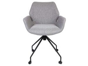 Stylowy fotel loftowy z kółkami Holika ARMCHAIR