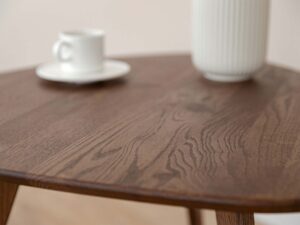 miniaturka Tabacco stolik nocny klasyczny drewniany Basic