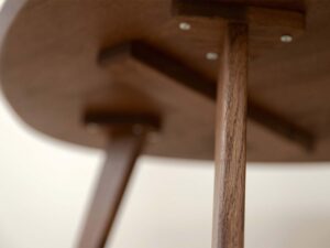 miniaturka Tabacco stolik nocny klasyczny drewniany Basic