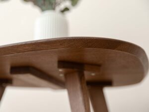 miniaturka Tabacco stolik nocny klasyczny drewniany Basic