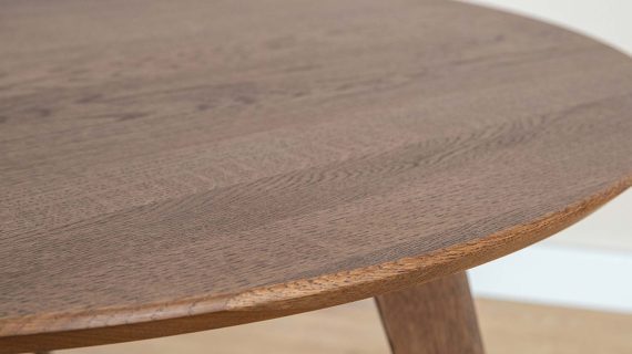 miniaturka Klasyczny drewniany stolik 90 cm Basic