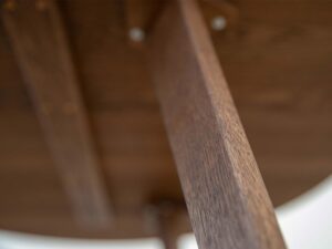 miniaturka Drewniany stolik klasyczny 70 cm Basic