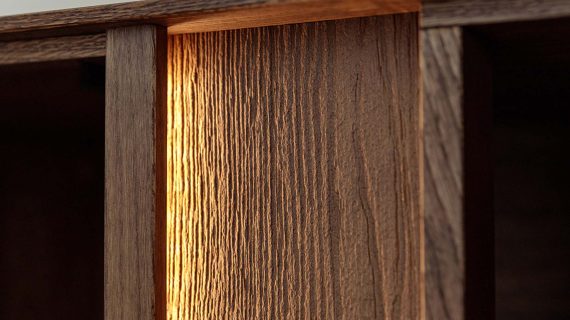 miniaturka Klasyczna szafka RTV 4-drzwiowa drewniana Essentia