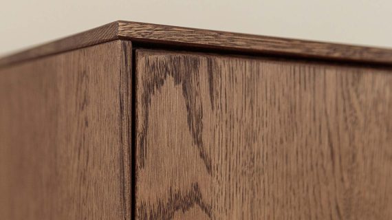 miniaturka Klasyczna szafka RTV 4-drzwiowa drewniana Essentia