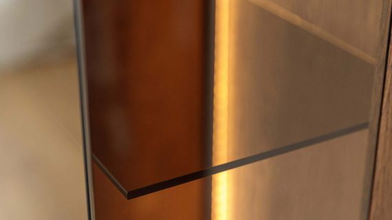 miniaturka Industrialna witryna 1-drzwiowa drewniana Essentia