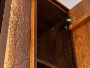 miniaturka Drewniana witryna elegancka 3-drzwiowa Essentia