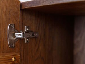 miniaturka Witryna 2-drzwiowa elegancka drewniana Essentia