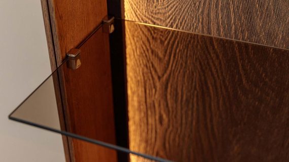 miniaturka Industrialna witryna 1-drzwiowa drewniana Essentia