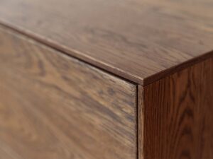 miniaturka Klasyczna szafka RTV 4-drzwiowa drewniana Essentia