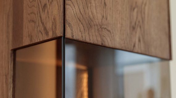 miniaturka Industrialna witryna 1-drzwiowa drewniana Essentia