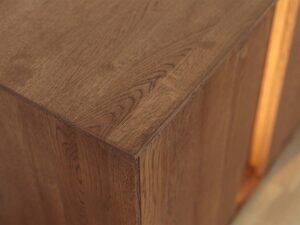 miniaturka Klasyczna szafka RTV 4-drzwiowa drewniana Essentia