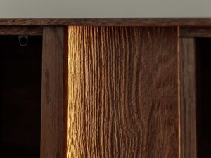 miniaturka Komoda 4-drzwiowa klasyczna drewniana Essentia