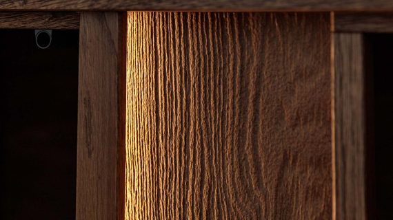 miniaturka Komoda 4-drzwiowa klasyczna drewniana Essentia