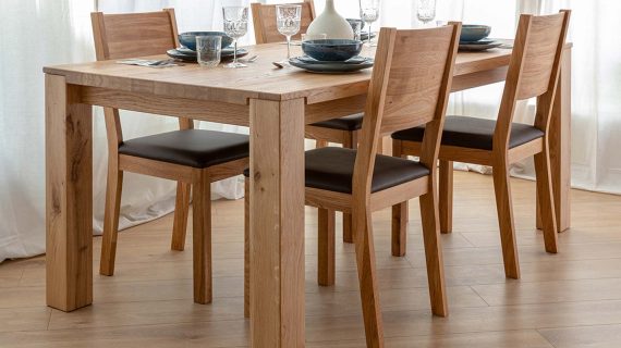 miniaturka Stół 90 cm skandynawski drewniany Gaia