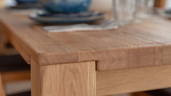 miniaturka Stół 90 cm skandynawski drewniany Gaia