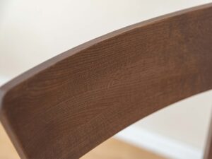 miniaturka Dębowe krzesło z tapicerowanym siedziskiem MAX Tabacco