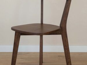 miniaturka Minimalistyczne Dębowe Krzesło MAX Tabacco