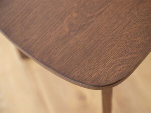 miniaturka Minimalistyczne Dębowe Krzesło MAX Tabacco