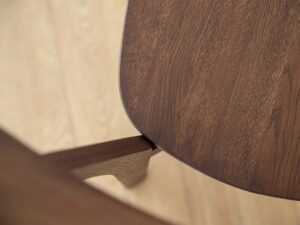 miniaturka Minimalistyczne Dębowe Krzesło MAX Tabacco