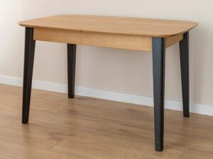 miniaturka Drewniany stół minimalistyczny 120 cm Basic