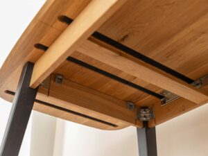 miniaturka Drewniany stół minimalistyczny 120 cm Basic