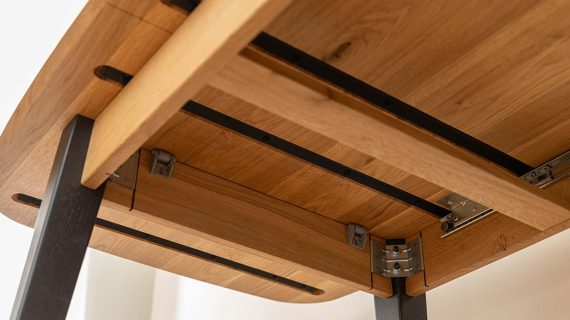 miniaturka Drewniany stół minimalistyczny 120 cm Basic