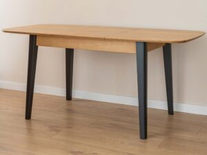 miniaturka Drewniany stół minimalistyczny 120 cm Basic