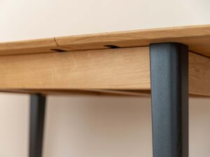 miniaturka Drewniany stół minimalistyczny 120 cm Basic