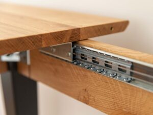 miniaturka Drewniany stół minimalistyczny 120 cm Basic