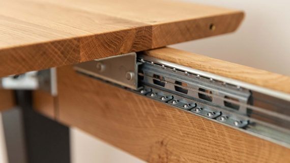 miniaturka Drewniany stół minimalistyczny 120 cm Basic