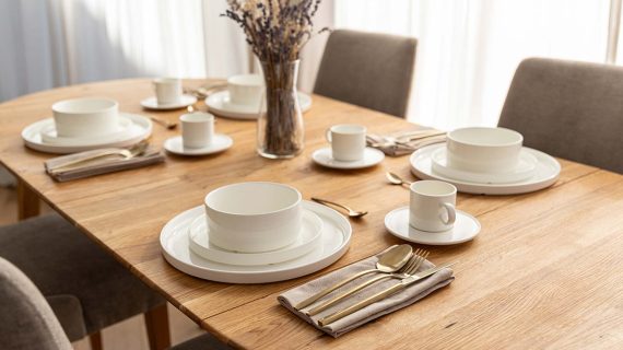 miniaturka Rozkładany stół 140 cm klasyczny Basic