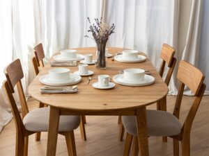 miniaturka Rozkładany stół 140 cm klasyczny Basic