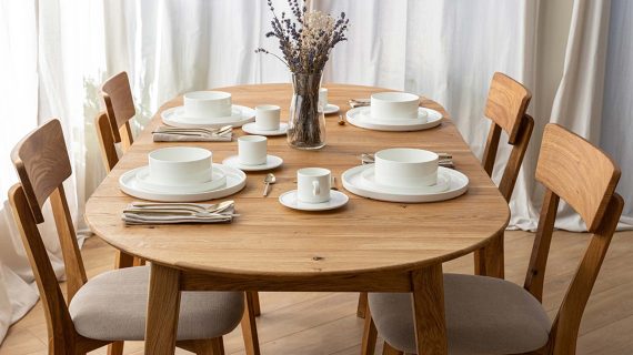 miniaturka Rozkładany stół 140 cm klasyczny Basic