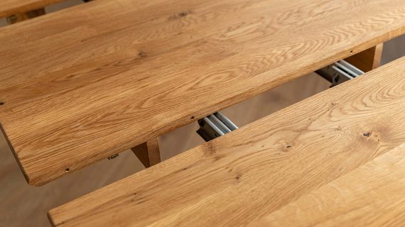 miniaturka Rozkładany stół 140 cm klasyczny Basic