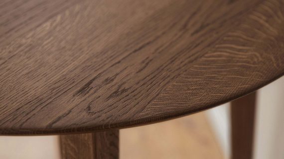 miniaturka Klasyczny drewniany stół 110 cm Basic